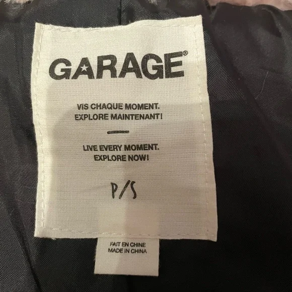 Garage Faux Fur Plush Varsity Jacket🖤 - Picture 9 of 10